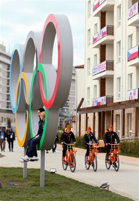 what happens in the olympic village|Inside the Athletes' Olympic Village .